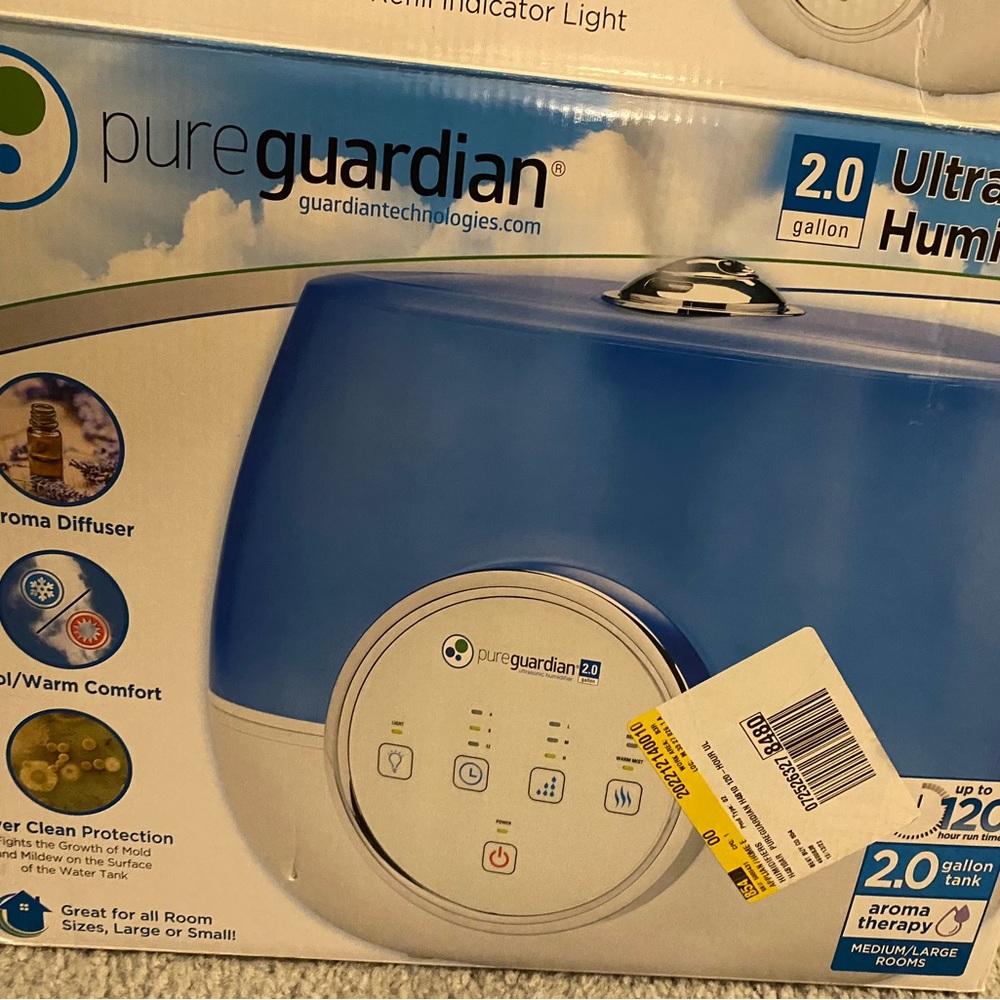 Large Essential Oil Defuser and Humidifier